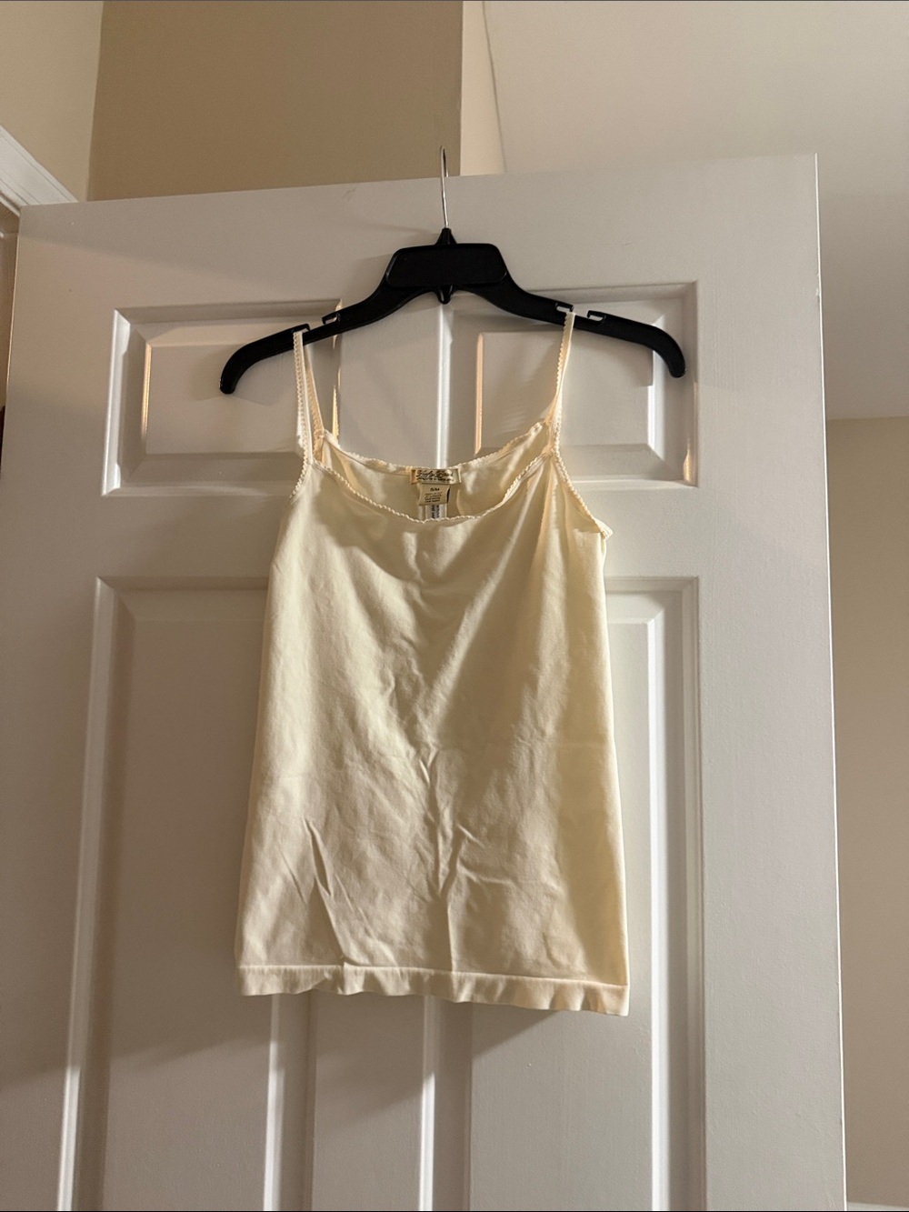 Lucky Brand Cream Spaghetti Strap Cami